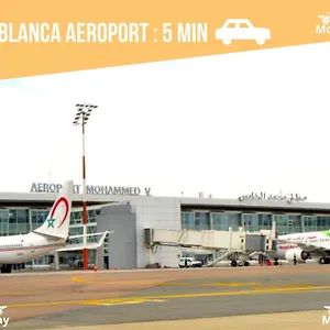 Airport Casablanca Free Wifi Modern Confort Calme Derroua